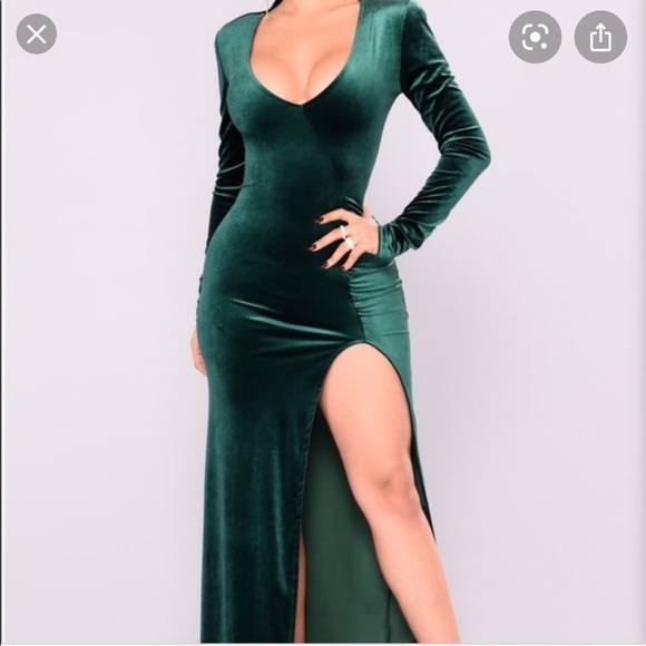 Fashion Nova | Dresses | Dark Green 
